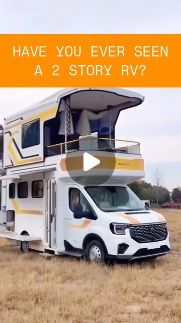 RV Hacks | Fulltime RV Living - Scott & Van + 👧🏼 on Instagram: "😮 Are 2 story RVs the future of RVing?

The upstairs deck is the ultimate party or chill pad!

❓Would you travel in this?

———————————
🚐 Our family has RVed full-time for 8 years across 42 states. We share BOTH the benefits and challenges of RVing, RV tips, RV living, and amazing destinations.

Follow 👇
@theadventuredetour
———————————
#rvtour #extremerv #customrv #rvs #motorhomes #motorhomelife #rvlifestyle #rvlife" Fulltime Rv Living, Upstairs Deck, Rv Travel Trailers, Rv Tips, Rv Living Full Time, Rv Hacks, Rv Lifestyle, Full Time Rv, Rv Travel