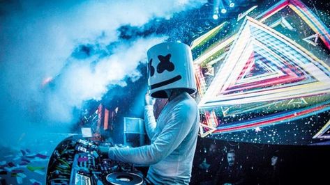 Marshmello Dj, Marshmello Wallpapers, Dj Marshmello, Yellow Claw, Krewella, Cute Marshmallows, Spinnin' Records, Joker Iphone Wallpaper, Dj Images