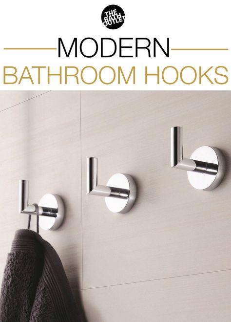 Shop from our large selection of modern bathroom hooks. Room Accessories Ideas, Organic Modern Bathroom, Top Bathroom Design, Best Kitchen Design, Bathroom Towel Hooks, Modern Towels, Modern Bathroom Accessories, Contemporary Bathroom Designs, Bathroom Modern