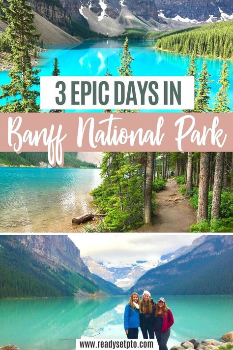 Things To Do In Banff National Park, Banff Vacation Itinerary, 4 Day Banff Itinerary, Banff Bucket List, Best Of Canada, Louise Lake Canada, Montana Canada Road Trip, Banf National Park, Visiting Banff National Park