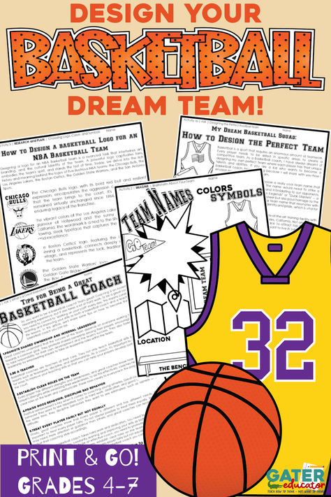 Get ready to score big with learning 🏀! Our March Madness PBL activities integrate fun and education in a slam dunk package. Your students become coaches, forging dream teams while honing math and reading skills. Start the season with a swish! 📚✨ #MarchMadness #ProjectBasedLearning #BasketballInClass #LearningForTheWin Basketball Stem Activities, March Madness Stem, Basketball Stem, March Madness Activities, Basketball Math, March Madness Basketball, Brain Based Learning, Stem Classroom, Basketball Season