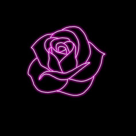 aesthetic #bannerdesign #blueaesthetics Neon Pictures, Pink Drawing, Funky Fonts, Purple Flowers Wallpaper, Neon Rose, Rose Flower Wallpaper, Phone Wallpaper Pink, Quirky Illustration, Bear Quilts