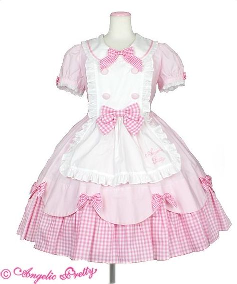 Cute Bakery Outfits, Bakery Aesthetic Outfit, Bakery Outfit Aesthetic, Bakery Clothes, Bakery Outfit, Angelic Pretty Dress, Pastel Fashion, Kawaii Fashion Outfits, Kawaii Clothes