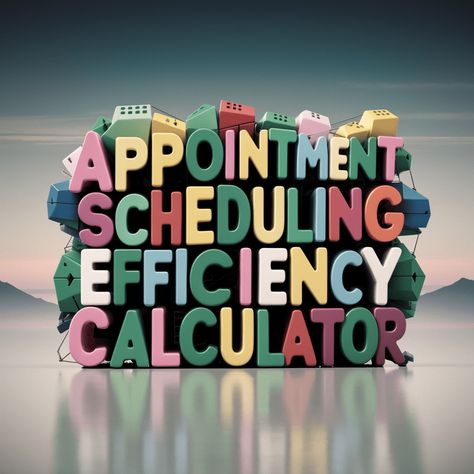 Appointment Scheduling Efficiency Calculator Healthcare Marketing, Accounts Receivable, Marketing Manager, Business Finance, Business Management, Calculator, Read More, Health Care, Finance