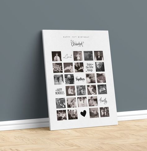 Black And White Filter, Milestone Birthday Gifts, Gifts For Nan, The Flood, 70th Birthday Gifts, Magical Moments, Poster Ideas, Tears Of Joy, 70th Birthday