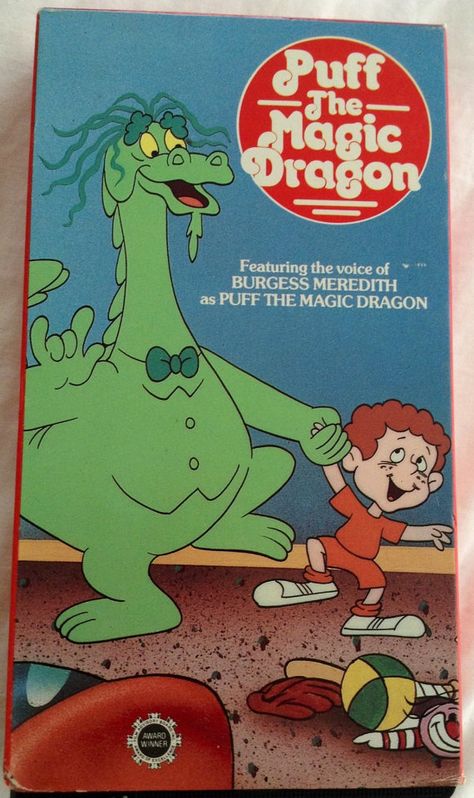 1985 Puff the Magic Dragon VHS by LEATHERGLACIER on Etsy, $5.00 Burgess Meredith, Puff The Magic Dragon, 80s Childhood, Magic Dragon, Right In The Childhood, 70s Nostalgia, Dvd Collection, Cartoon Dragon, 80s Cartoon