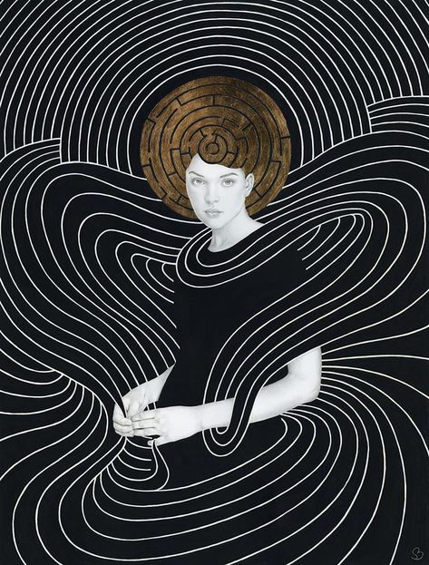 Sofia Bonati, Guided Art, Woman Portrait, Modern Poster, Op Art, Art Journals, Art Plastique, Abstract Art Painting, Portrait Painting