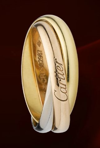 Cartier trinity Rings Cartier, Neck Rings, Word Ring, Cartier Gold, Cartier Love Ring, Trinity Ring, Cartier Jewelry, Infinity Ring, Luxury Diamonds