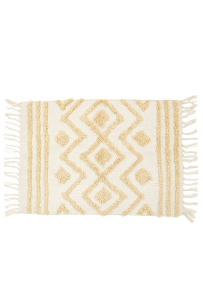 Sass And Belle Blanca Tufted Zig Zag Rug This Ibiza Modern rug will add texture and beachy character with its sunkissed tones, geometric prints and Beachy Rugs, Boho Style Rugs, Zig Zag Rug, Boho Floor, Scandi Boho, Flamingo Gifts, Geometric Prints, Boho Theme, Textures And Tones