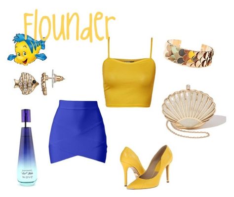 "Flounder" by sfinn on Polyvore Flounder Costume Women, Flounder Costume, Costume Women, Costumes For Women, Bags For Women, Designer Clothes, Shoe Bag, Perfect Clothing, Outfit Accessories