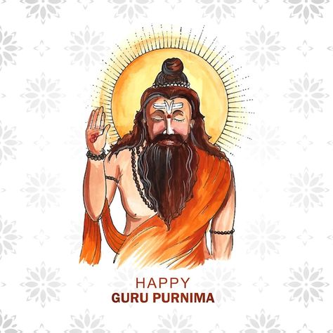 Free vector happy guru purnima indian fe... | Free Vector #Freepik #freevector #guru-purnima #guru #purnima #buddha-background Happy Guru Purnima, Love Blessings, Guru Purnima, Celebration Card, Card Background, Indian Festival, Festival Celebration, Indian Festivals, Graphic Resources