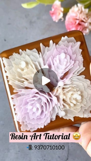 603 likes, 36 comments - sanis_art_studio on March 11, 2024: "…. Transform resin into stunning art pieces with this helpful tutorial! 🤩 Unleash your creativity with resin art - learn how with this easy tutorial! 🌈🖌️ Resin from : @resincult Artist : @sanis_art_studio For more detail’s Contact: 📲 - 9370710100 #ResinArtistry #CraftyTutorial #GetCreative #NashikCity #sanis_art_studio #ArtisticJourney #UnleashYourCreativity #resinart_ideas #resinart_daily". Saniya Shaikh, Diy Resin Painting, Resinart Ideas, Reuse Crafts, Resin Tips, Resin On Canvas, Resin Crafts Tutorial, Pencil Box, Diy Resin Art