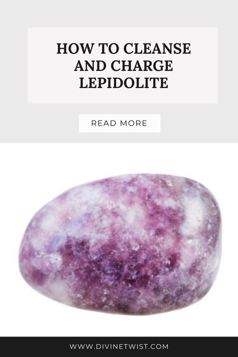 CleanseLepidolite | ChargeCrystal | CrystalCare Cleanse Crystals, Lepidolite Crystals, Charge Crystals, Cleansing Crystals, Step By Step Instructions, Crystal Healing, Step By Step, Twist, Healing