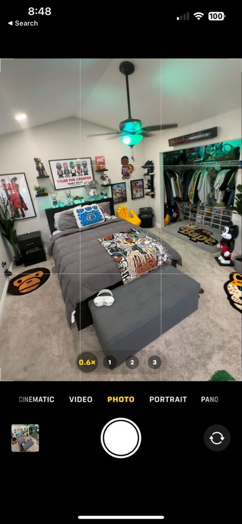 Dope Rooms, Mens Room Decor, Sneakerhead Room, Mens Bedroom Decor, Hypebeast Room, Chill Room, Apartment Living Room Design, Dream Apartment Decor, Retro Room