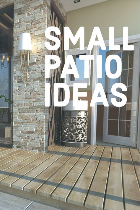 7 Small Patio Makeover Ideas - NEBS Short Wall Ideas, Small Patio With Grill, Patio With Grill, Patio Makeover Ideas, Small Patio Makeover, Small Deck, Outdoor Living Rooms, Built In Grill, Enjoy The Sunshine