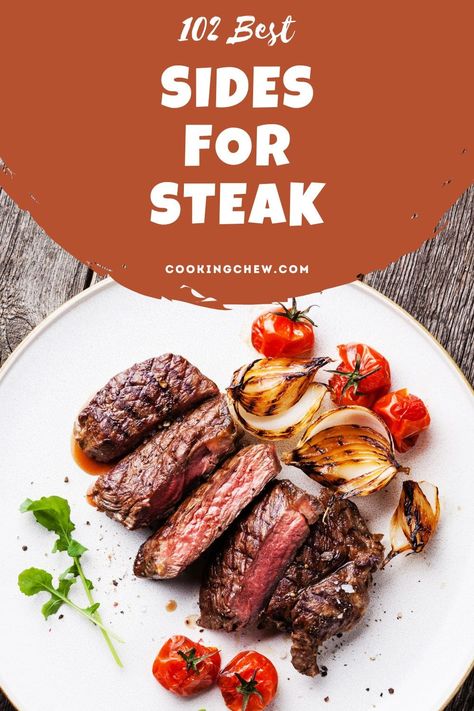 It’s time to talk about what to serve with steak! We have a list of side dish recipes, tips + recommendations for budget-friendly sides, the easiest sides for steak, and lots more. Best Sides For Steak, What To Serve With Steak, Maple Dijon Roasted Carrots, Sides For Steak, Maple Roasted Carrots, Steak Dinner Sides, Steak Sides, Parmesan Roasted Potatoes, Steak Dishes