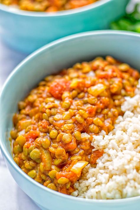 Moroccan Spiced Lentils Lightweight Meals, Moroccan Lunch, Vegetarian Lunch Ideas For Work, Contentedness Cooking, Easy Dinner Party Recipes, Spiced Lentils, Beans Beans, Easy Vegetarian Lunch, Student Recipes