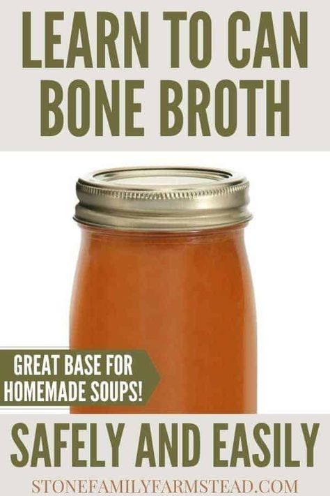 Beef Soup Bones, Homemade Beef Broth, Drinking Bone Broth, Broth Diet, Bone Broth Diet, Homestead Recipes, Pressure Canning Recipes, Homemade Soups, Homemade Bone Broth