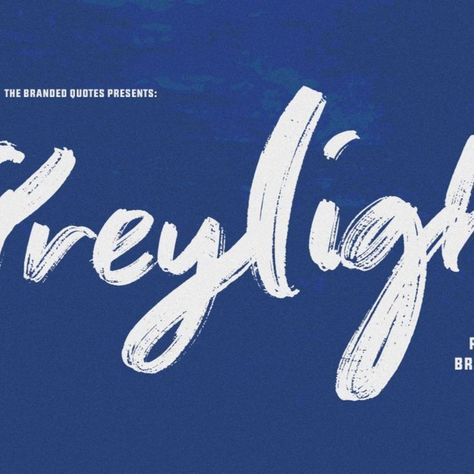 Greylight by The Branded Quotes #brush #script #fonts #typography #design #webdesign #modern #font #lettering #brushlettering #type #typeface #otf Brush Script Font, Brush Typography, Brush Script, Industrial Photography, Brush Font, Script Fonts, Brush Lettering, Model Photography, Dark Backgrounds