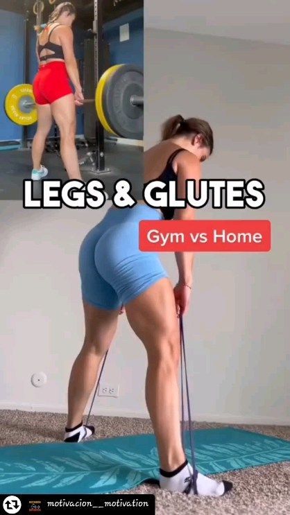 Buttocks Workout, Leg And Glute Workout, Trening Fitness, Full Body Gym Workout, Workout Without Gym, Trening Abs, Gym Workout Videos, Gymnastics Workout, Gym Workout For Beginners