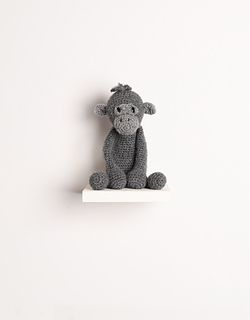 Gorilla Amigurumi Free Pattern, Amigurumi Free, Amigurumi Free Pattern, Learn To Crochet, Crochet Hooks, Baby Mobile, Free Pattern, Amigurumi, Crochet Patterns