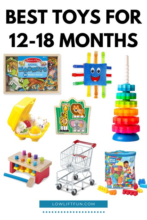 15 Month Gifts, 12 Month Old Toys 1 Year Gift Ideas, 12 Month Old Toy Rotation, 15 Month Old Christmas Gifts, Toys For 12 Month Olds, Montessori Toys 12-18months, Toys For 18month Old, 12 Month Old Toys, Creche Ideas