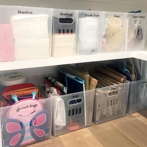 Uniform Storage Ideas, Rolling Carts, Ocd Organization, Organizing Tools, Organized Closet, Home Edit, Linen Closet Organization, Apartment Organization, The Home Edit