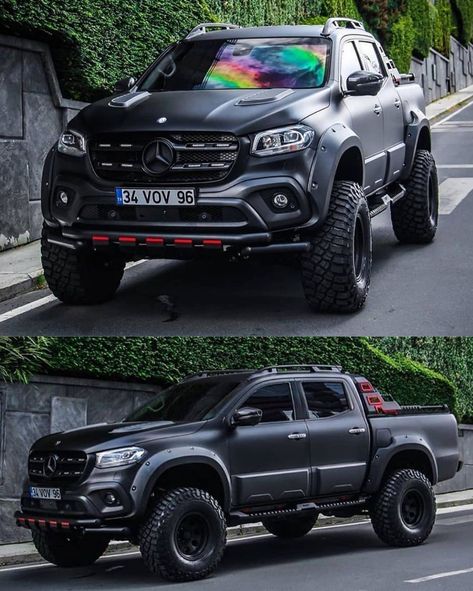 Mercedes X Class Pickup, Mercedes 6x6, Mobil Off Road, 6x6 Truck, Mercedes Suv, Ford Trucks F150, Mercedes Truck, Sport Truck, Dream Cars Mercedes