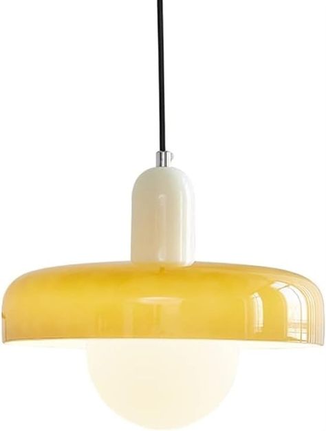 VUCICA Modern Simple Glass Pendant Light European Style Yellow Glass Shade Hanging Lamp Dining Room Lighting Fixtures Ceiling Light Fixture for Study Height Adjustable Chandelier (Color : A) - Amazon.com Yellow Pendant Light, Lamp Dining Room, European Lighting, Dining Room Light Fixtures, Ceiling Light Fixture, Room Lighting, Glass Pendant Light, Dining Room Lighting, Ceiling Light Fixtures