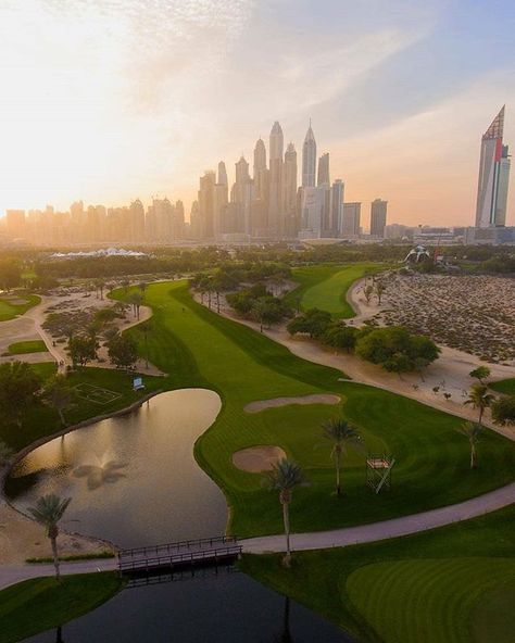 Top Golf Dubai, The Miracle Garden Dubai, Luxury Golf Course, The Dubai Fountain, Desert Golf Course, Dubai Golf, Golf Inspiration, France Photography, Top Golf