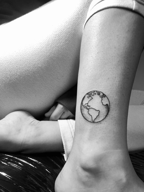 A traveler’s pinky promise #tattoo #tattooideas #earth #earthtattoo #travel #promise #tattoosforwomen Earth Tattoo Color, Too Beautiful For Earth Tattoo, Earth Tattoo Ideas Nature, Small Earth Tattoo, Small Travel Tattoo, Earth Tattoo Ideas, Earth Tattoos, Tattoo Map, Pinky Promise Tattoo