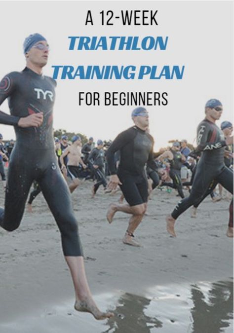 This beginner's plan was created specifically for the classic distance race at the 2016 Nautica Malibu Triathlon presented by Equinox--which includes a half-mile ocean swim, an 18-mile bike segment and a four-mile run. A 12-Week Triathlon Training Plan For Beginners Train For A Triathlon Beginner, Beginner Triathlon Training Plan, Tri Athlon Training, Training For Triathlon, Sprint Triathlon Training Beginner, Triathlon Training For Beginners, Olympic Triathlon Training Plan, Sprint Triathlon Training Plan, Sprint Triathlon Training