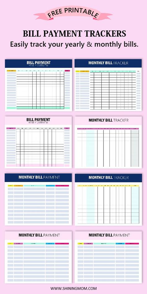 Monthly Bill Planner Printable Free, Bill Tracker Excel Template, Printable Bill Organizer Free, Free Monthly Bill Tracker Free Printable, Yearly Bill Tracker Free Printable, Monthly Bill Payment Log Free Printable, Monthly Bills Template Free Printable, Bill Calendar Printable Free, Free Bill Tracker Printable