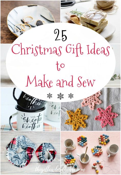 25 amazing tutorials and DIYs for handmade Christmas gifts. Treat your loved ones to extra special diy Christmas gifts this year. Cozy, cute and simple Christmas gift ideas to make and sew. Simple Christmas Gift Ideas, 25 Christmas Gift Ideas, Handmade Christmas Gifts From Children, Christmas Gift Ideas To Make, Handmade Christmas Gifts Diy, Gift Ideas To Make, Sewing Christmas Gifts, Easy Handmade Gifts, Neighbor Christmas Gifts