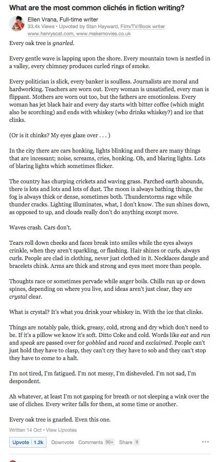 Writing Cliches To Avoid, Written By A Woman Aesthetic, Writing Cliches, Writing Prose, Setting Writing, Old Oak Tree, Writing Boards, Writing Stuff, Book Writing Tips