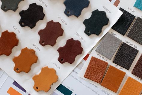 https://www.pexels.com/photo/close-up-shot-of-leather-catalog-color-palette-6648440/   If you want furniture made from genuine leather, you’re likely considering full-grain or top-grain leather. Both of these options are high-quality and can provide the timeless look and durability you desire in your home.   But there is a difference between them—aside from the price tag. Full-grain leather is considered the highest in […] The post Differences Between Full Grain Leather vs Top... Color In Fashion, Bright Yellow Dress, Outdoor Furniture Design, Color Psychology, Adobe Photoshop Lightroom, Robins Egg Blue, Photoshop Lightroom, World Of Color, Outdoor Design