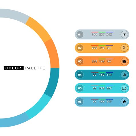 Color Palette 011 - PowerPoint Free Color Palette Powerpoint, Color Palette Presentation Design, Color Palette For Presentation, Dashboard Color Palette, Powerpoint Color Palette, Presentation Color Palette, Color Palette Presentation, Hotel Presentation, Powerpoint Free