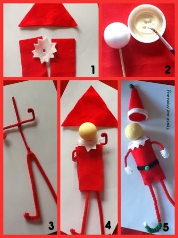 DIY Elf on the Shelf - The photos makes it real easy to diy! Diy Elf On The Shelf, Buddy Elf, Diy Elf, Mommy Diy, Elf Crafts, Elf Movie, Elf Ornaments, An Elf, Christmas Dolls