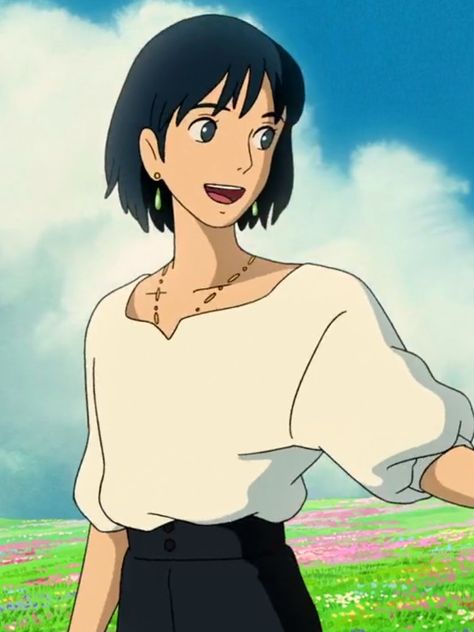 Howl Pendragon Full Body Picture, Howl Dark Hair, Studio Ghibli Men, Howl Howl's Moving Castle, Howl Moving Castle, قلعة هاول المتحركة, Howl's Moving Castle Howl, Dnd Druid, Howl Pendragon