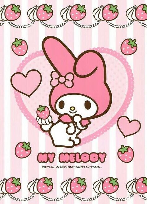 My Melody Hello Kitty Imagenes, Whatsapp Wallpaper Cute, My Melody Wallpaper, Charmmy Kitty, Melody Hello Kitty, Kawaii Core, Hello Kitty Art, Sanrio Wallpaper, Hello Kitty My Melody