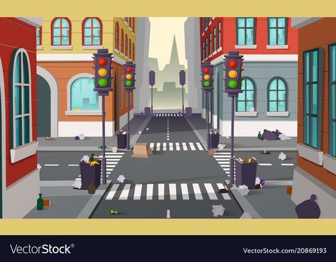 Stitches Song, Street Background, Fireman Party, Preschool Math Worksheets, Building Illustration, City Cartoon, Traffic Lights, Art And Craft Videos, Cartoon Background