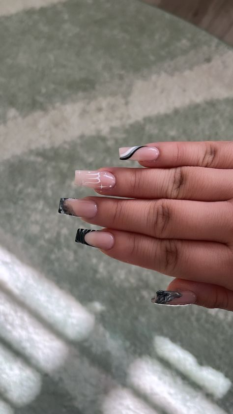 Scorpio Themed Nails, Birthday Nails Scorpio, Scorpio Birthday Nails, Nails Scorpio, Scorpio Birthday, Birthday Nails, Best Acrylic Nails, Acrylic Nails, Nails