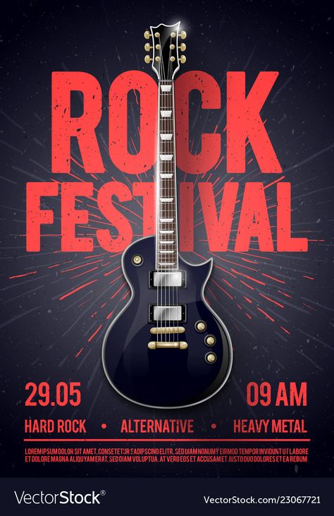 Rock Festival Poster, Art Festival Poster, Food Festival Poster, Festival Poster Design, Beer Festival Poster, Rock Music Festival, Digital Flyer, Poster Rock, Film Festival Poster