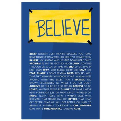 Ted Lasso Believe Sign Poster. Ted Lasso Quote, Semi Gloss Wall Art. Ted Lasso Art - Etsy Ted Lasso Tattoo, Ted Lasso Poster, Ted Lasso Party, Believe Ted Lasso, Lasso Art, Httyd Tattoo, Ted Lasso Quotes, Ted Lasso Believe, Fairytale Quotes