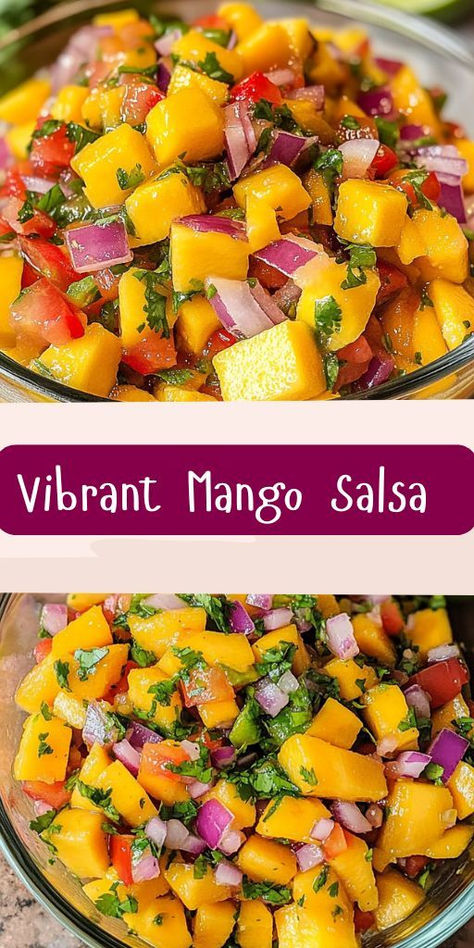 **Vibrant Mango Salsa: A Burst of Flavor**

This zesty mango salsa is the perfect topping for tacos, burritos, or grilled fish. The sweet mango, tangy lime, and spicy jalapeño create a delicious flavor combination. 

**#salsa #mangosalsa #mexicanfood #spicyfood #recipe #cooking #food #foodie #homecooking**
https://foodyhealthylife.com/vibrant-mango-salsa-with-lime-and-jalapeno/ Mango Salsa Shrimp Tacos, Best Mango Salsa, Mango Slaw Recipes, Mango Jalapeno Salsa, Sweet Chili Sauce Chicken, Salsa Mango, Mango Salsa Recipe, Mango Salsa Recipes, Mango Avocado Salsa