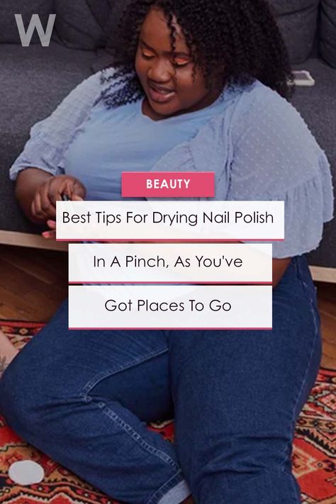 There are so many amazing nail polish looks to try, but who has the time to hang around for the drying process? It's no quick thing.
#nail #polish #dry #fast #hacks How To Dry Nail Polish Fast, Dry Nail Polish, Dry Nails, Beauty Trends, Fun Nails, Places To Go, Nail Polish, Nails, Beauty