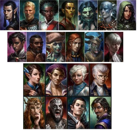 Pillars of Eternity 2 Deadfire Companions and Critical Role Portraits Pillars Of Eternity Portrait, Pillars Of Eternity, Change Hair Color, Change Hair, Fantasy Portraits, Critical Role, Hair Colour, Character Portraits, Professional Hairstyles