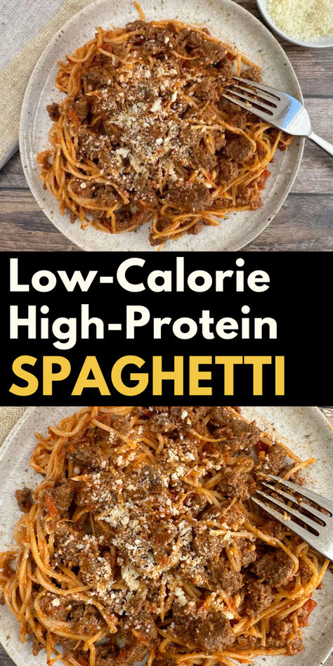 Images of low calorie spaghetti with meat sauce on a plate High Protein Spaghetti, Protein Spaghetti, Low Calorie Spaghetti, Palmini Noodles, Mexican Food Recipes Beef, Low Carb Pasta Recipes, Cottage Cheese Recipes Healthy, Low Carb Spaghetti, Keto Noodles