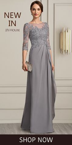 Silver Long Dress Formal Gowns Mother Of The Bride, Gray Mother Of The Groom Dresses, Mothers Dresses For Weddings Modern, Evening Gowns Wedding Dress, Mother’s Gown For Wedding, Silver Mother Of The Bride Dresses Long Classy, Mother Gown Wedding, Mother's Dresses For Wedding, Godmother Gowns For Wedding