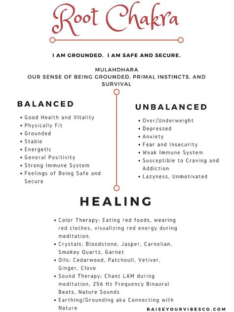 Healing Self, The Root Chakra, Chakra Healing Meditation, Chakra Health, Chakra Heilung, Root Chakra Healing, Chakra Affirmations, Energy Healing Reiki, Chakra System